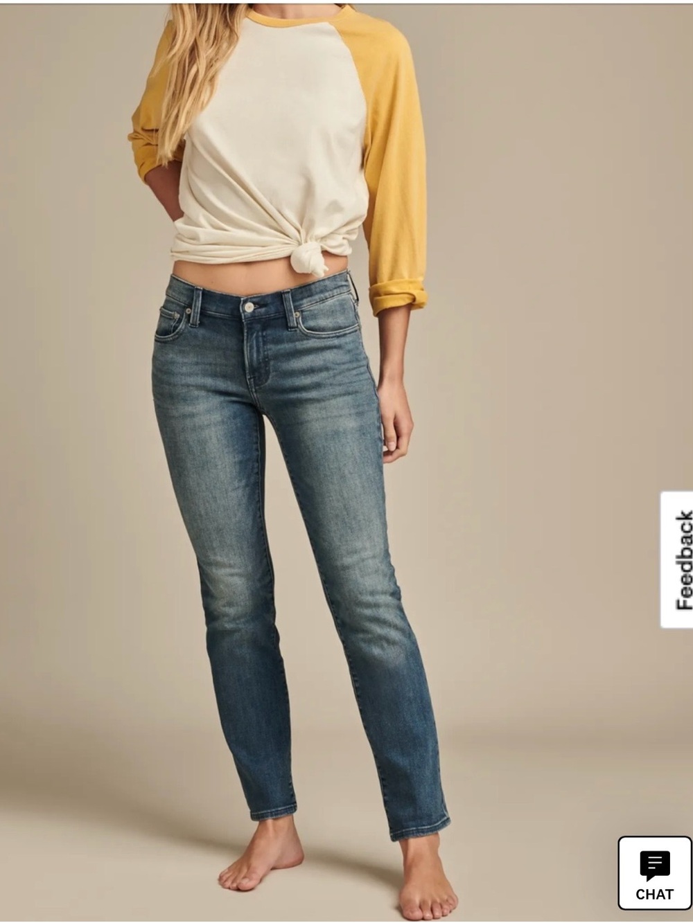 Lucky Brand Women’s Sweet Straight Jeans - Blue Wash